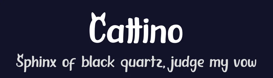 Cattino by Madatype Studio — Decorative Font — thumbnail 2