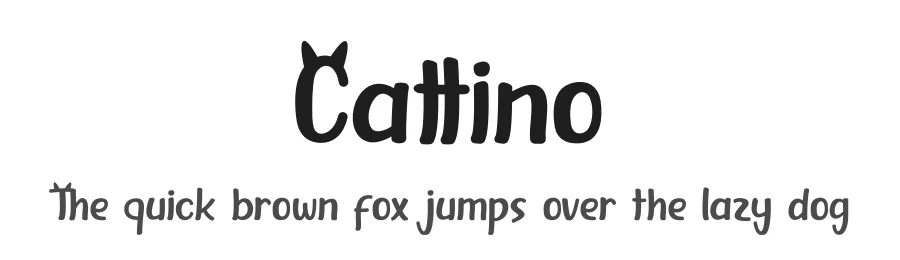 Cattino by Madatype Studio — Decorative Font