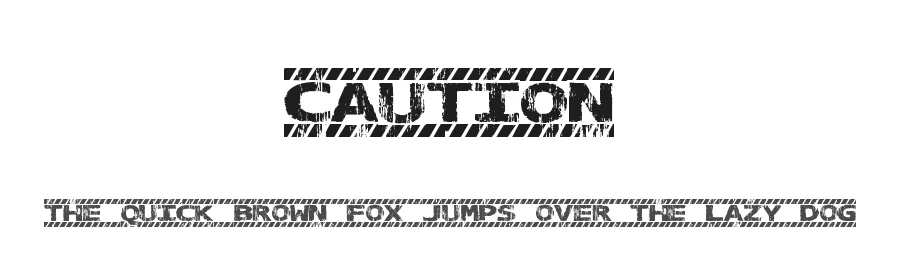 Caution
