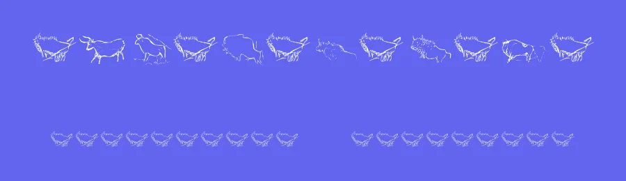 CaveArt by Ressearcher — Dingbats Font — thumbnail 3