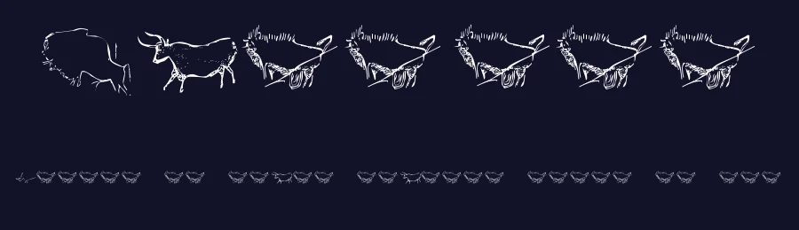 CaveArt by Ressearcher — Dingbats Font — thumbnail 2