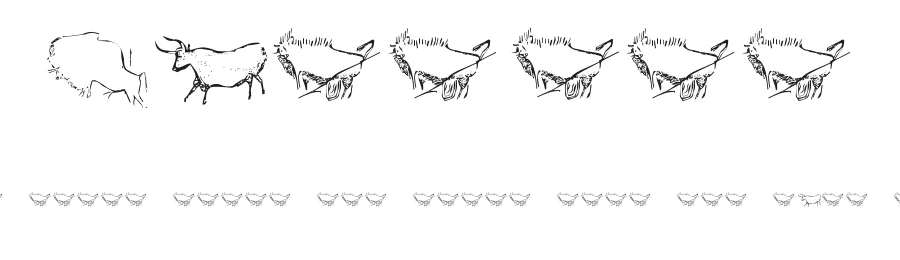 CaveArt by Ressearcher — Dingbats Font