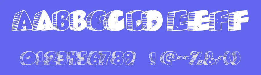 Caveman by Fontalicious — Decorative Font — thumbnail 3
