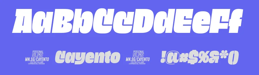 Cayento by Måns Grebäck — Serif Font — thumbnail 3