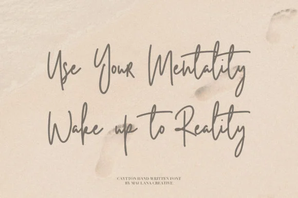 Cayttons Font by Maulana Creative — Script Handwritten Font — thumbnail 6