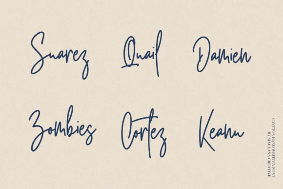 Cayttons Font by Maulana Creative — Script Handwritten Font — thumbnail 9