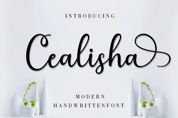 Cealisha Font by Stellar Studio — Script Handwritten Font