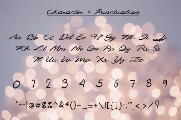 Cecillion Font by muhawk47 — Script Handwritten Font — thumbnail 5