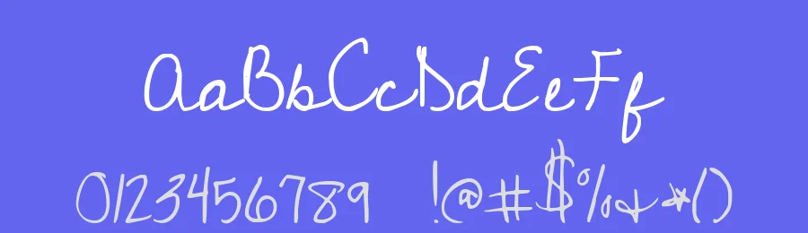 Cedarville Pnkfun1 Cursive by Kimberly Geswein — Script Handwritten Font — thumbnail 3