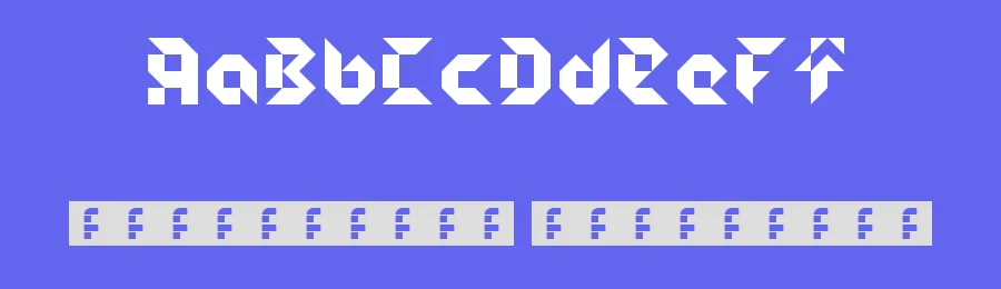 Cedge 1 by Sai Aditya — Display Font — thumbnail 3