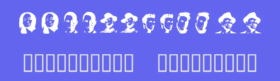 Celeb Faces by famouswhy — Dingbats Font — thumbnail 3