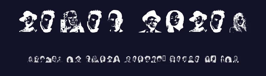 Celeb Faces by famouswhy — Dingbats Font — thumbnail 2