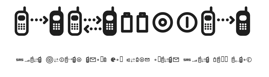 Cellpic by TypeType — Dingbats Font
