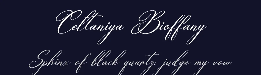 Celtaniya Bioffany by Gracetype Studio — Script Handwritten Font — thumbnail 2