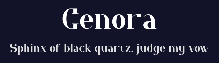 Cenora by Ginanjar Wijaya Pratama — Serif Font — thumbnail 2