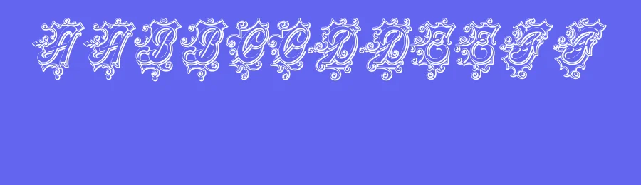 Centennial Script Fancy Three by Intellecta Design — Decorative Font — thumbnail 3