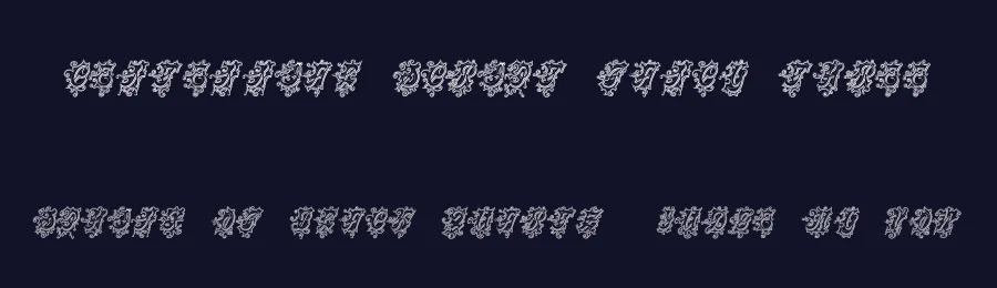 Centennial Script Fancy Three by Intellecta Design — Decorative Font — thumbnail 2