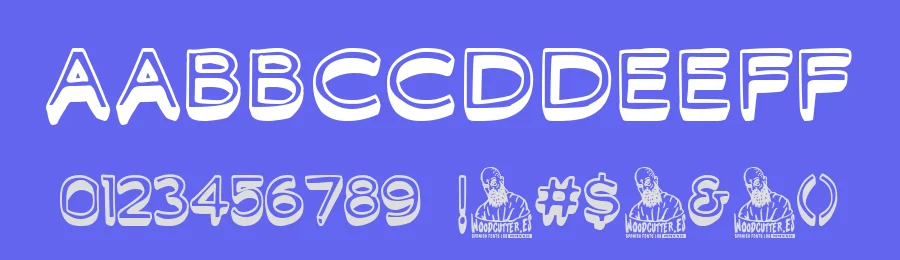 Central Station by Woodcutter — Decorative Font — thumbnail 3