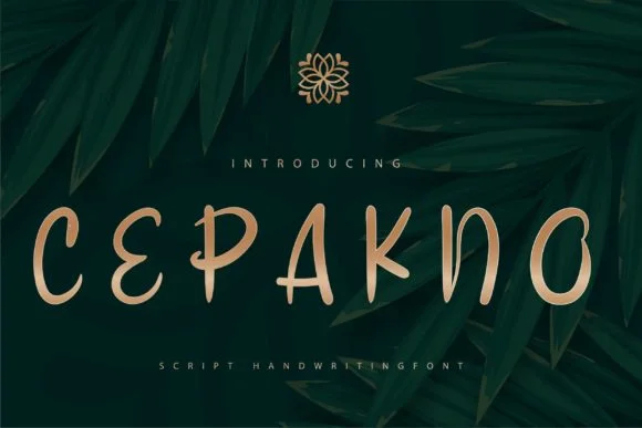 Cepakno Font by himmahdesign — Script Handwritten Font