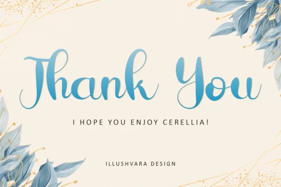 Cerellia Font by illushvara — Script Handwritten Font — thumbnail 8