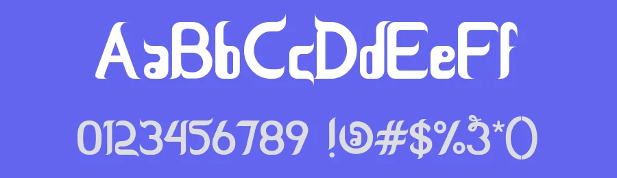 Ceria Lebaran by Adien Gunarta — Decorative Font — thumbnail 3