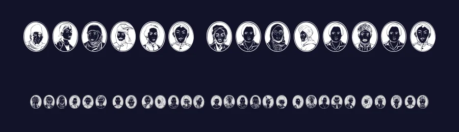 Cermin Pahlawan by Didik Pratikno — Dingbats Font — thumbnail 2