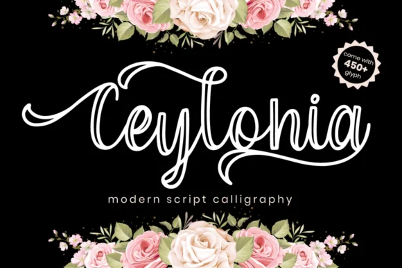 Ceylonia Font by attypestudio — Script Handwritten Font