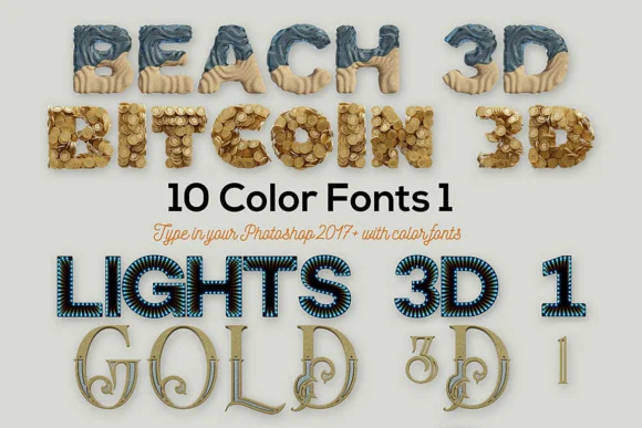 10 Color Font by JumboDesign — Color Fonts Font