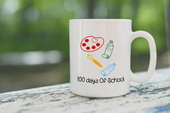 100 Days of School by Pui Art — Dingbats Font — thumbnail 6