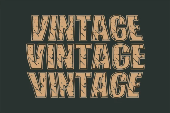 Abcd Grunge by anamalmusyaffaCreative — Slab Serif Font — thumbnail 2