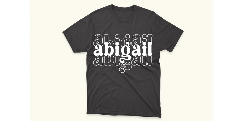 Abigail Stacked Font by Diorde Studio by Diorde Studio — Display Font — thumbnail 4