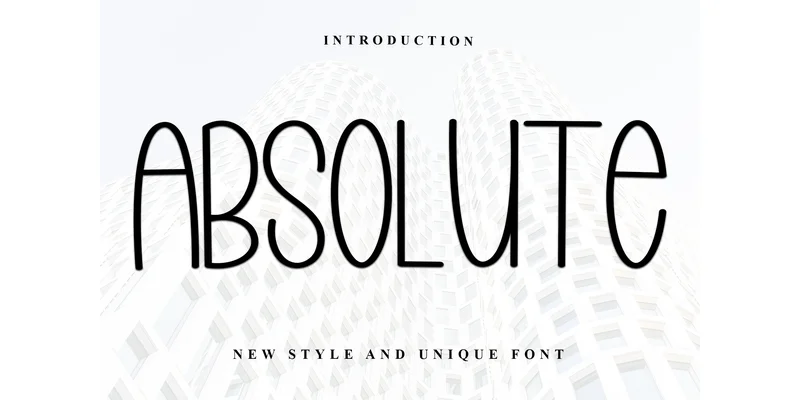 Absolute Font by Inermedia STUDIO by Inermedia STUDIO — Display Font