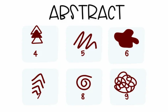 Abstract by Sirinart — Dingbats Font — thumbnail 4