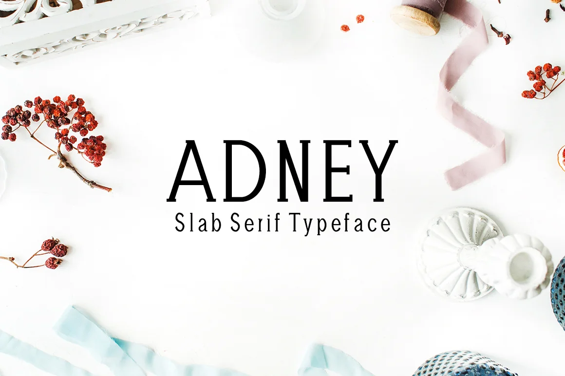 Adney by creativetacos — Slab Serif Font