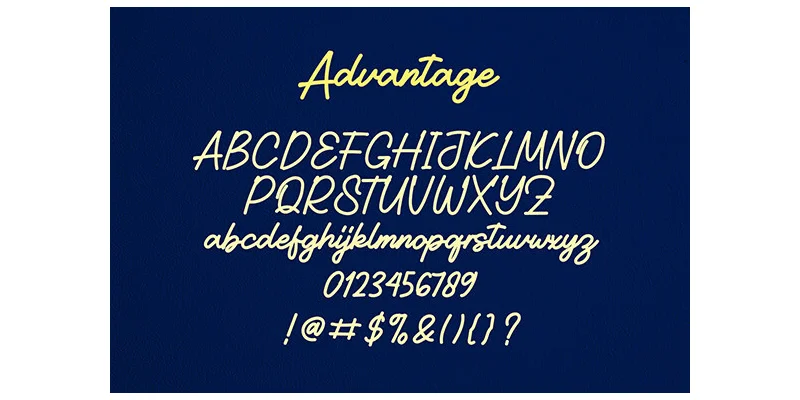 Advantage Font by chatype studio — Script Handwritten Font — thumbnail 6