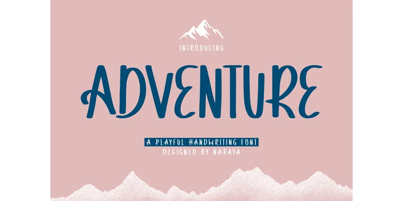 Adventure Font by Naraya Studio by Naraya Studio — Display Font