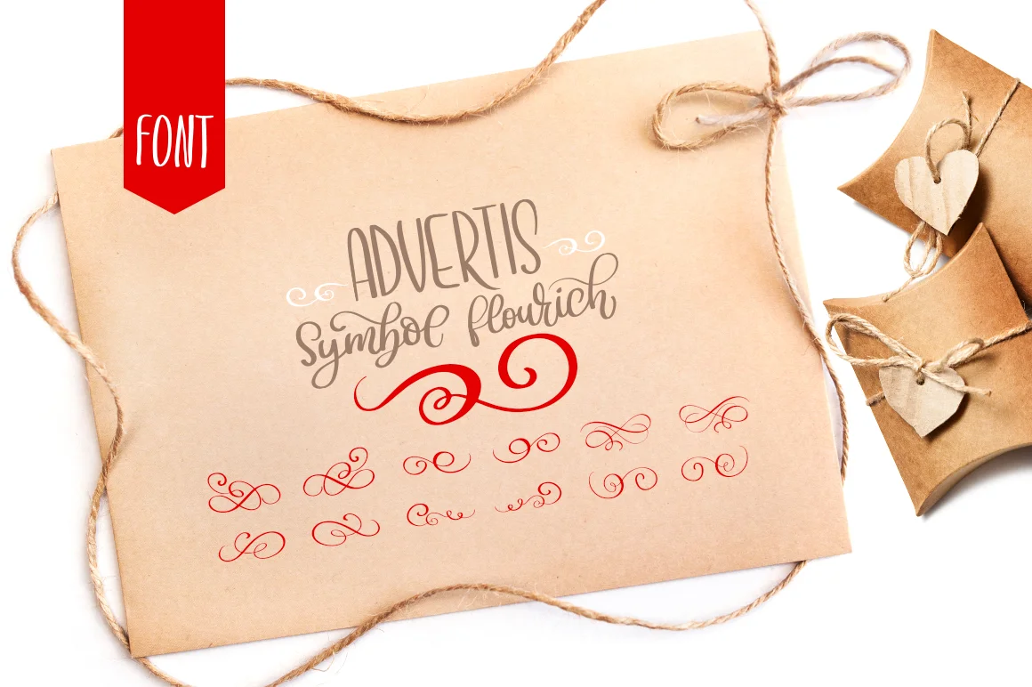 Advertis by Happy Letters — Dingbats Font