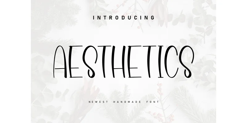 Aesthetics Font by KC Production by KC Production — Display Font