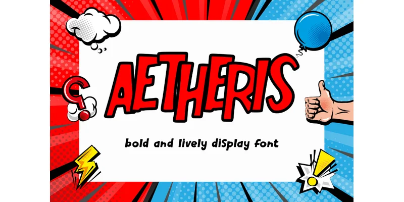 Aetheris Font by Arzaq's Studio by Arzaq's Studio — Display Font