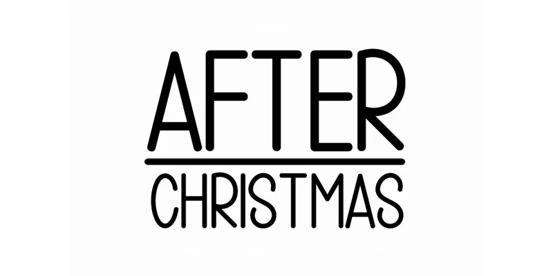 After Christmas Font by Inermedia STUDIO — Sans Serif Font