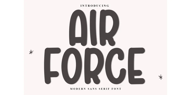 Air Force Font by Inermedia STUDIO by Inermedia STUDIO — Display Font