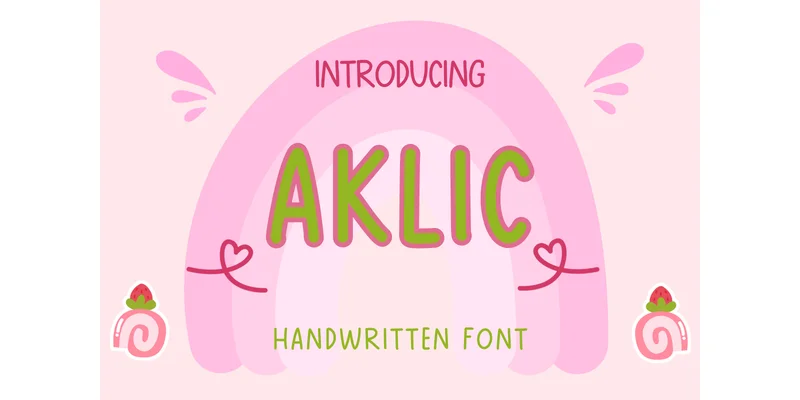 Aklic Font by SiapGraph by SiapGraph — Display Font