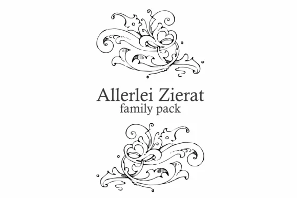 Allerlei Zierat Family by Intellecta Design — Dingbats Font