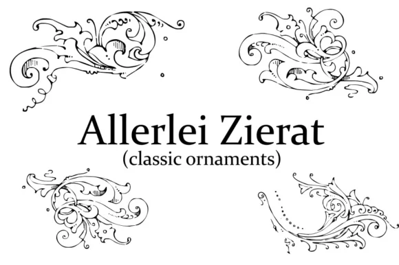Allerlei Zierat by Intellecta Design — Dingbats Font