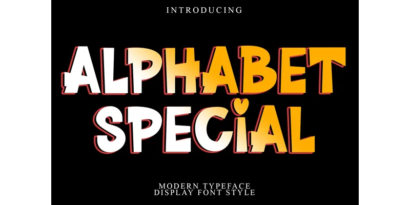 Alphabet Special Font by Inermedia STUDIO by Inermedia STUDIO — Display Font