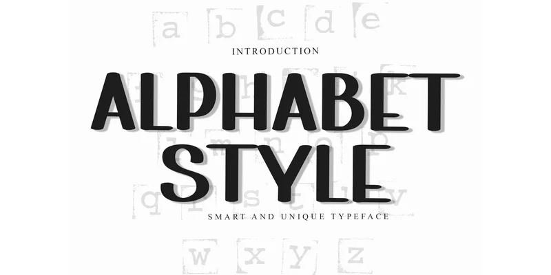 Alphabet Style Font by Inermedia STUDIO by Inermedia STUDIO — Display Font