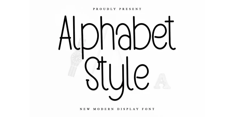 Alphabet Style Font by PiPi Creative by PiPi Creative — Display Font