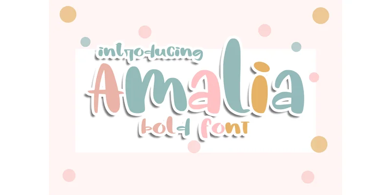 Amalia Font by By Anggun.studio by By Anggun.studio — Display Font