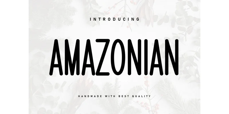 Amazonian Font by KC Production by KC Production — Display Font