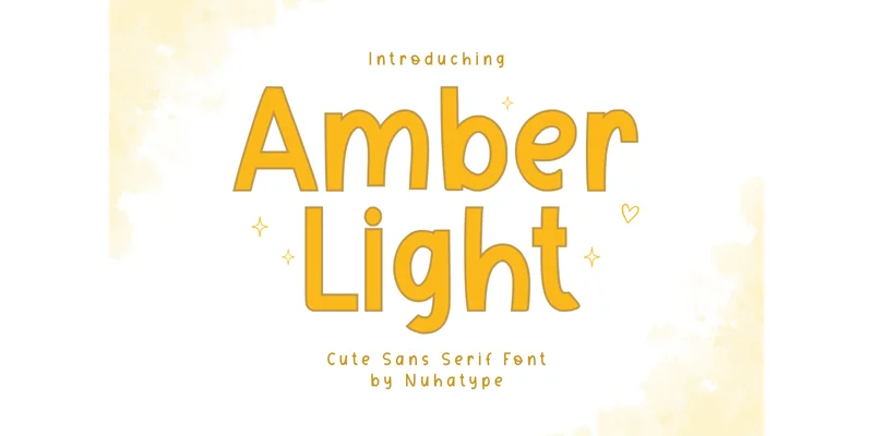 Amber Light Font by Nuhatype — Sans Serif Font